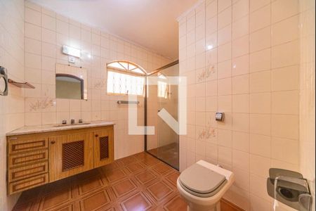 Banheiro Social de casa para alugar com 3 quartos, 168m² em Parque Marajoara, Santo André