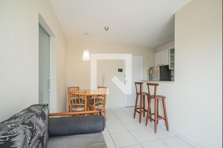 Sala/Cozinha de apartamento para alugar com 1 quarto, 35m² em Vila Monte Alegre, São Paulo