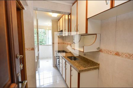 Cozinha de apartamento para alugar com 2 quartos, 55m² em Grajaú, Rio de Janeiro