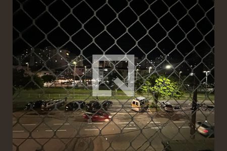 Varanda da Sala de apartamento para alugar com 1 quarto, 50m² em Vila Valenca, São Vicente