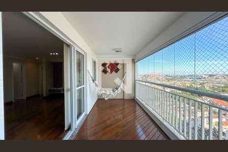 Varanda de apartamento à venda com 3 quartos, 124m² em Vila Constancia, São Paulo