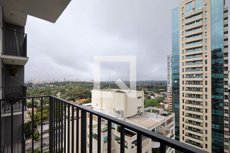 Varanda de apartamento para alugar com 1 quarto, 27m² em Campo Belo, São Paulo