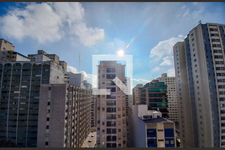 Vista da Sacada de kitnet/studio para alugar com 1 quarto, 23m² em Santa Cecilia, São Paulo