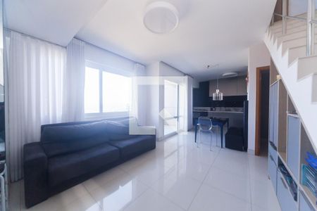 sala de apartamento para alugar com 2 quartos, 74m² em Jardim da Torre, Belo Horizonte