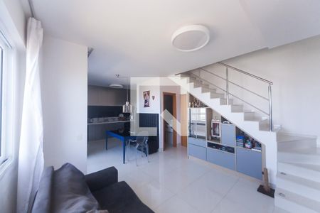 sala de apartamento para alugar com 2 quartos, 74m² em Jardim da Torre, Belo Horizonte