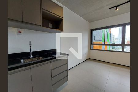 Studio de kitnet/studio para alugar com 1 quarto, 17m² em Santo Amaro, São Paulo