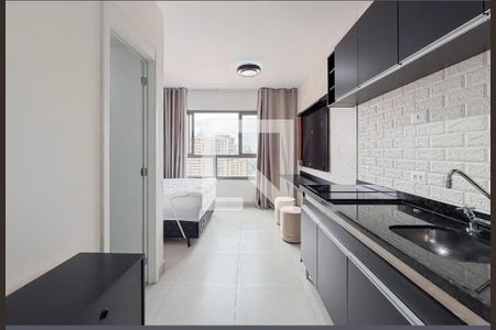Cozinha de kitnet/studio para alugar com 1 quarto, 19m² em Cursino, São Paulo