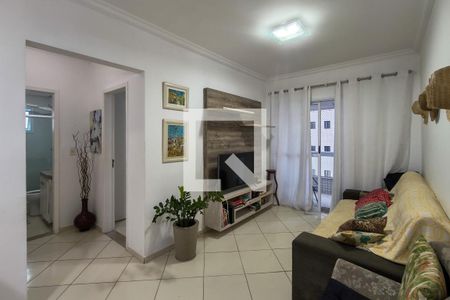 Sala de apartamento para alugar com 2 quartos, 89m² em Vila Caiçara, Praia Grande