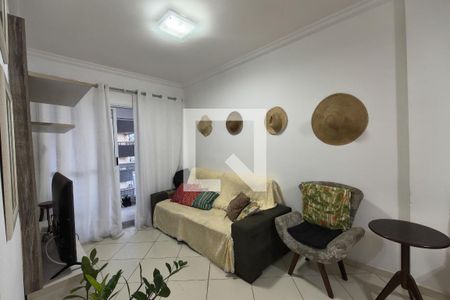 Sala de apartamento para alugar com 2 quartos, 89m² em Vila Caiçara, Praia Grande