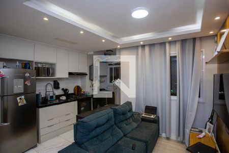 Sala de apartamento à venda com 2 quartos, 45m² em Piraporinha, Diadema