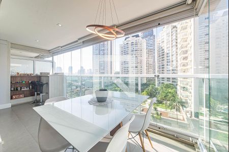 Varanda de apartamento à venda com 1 quarto, 50m² em Vila Gertrudes, São Paulo