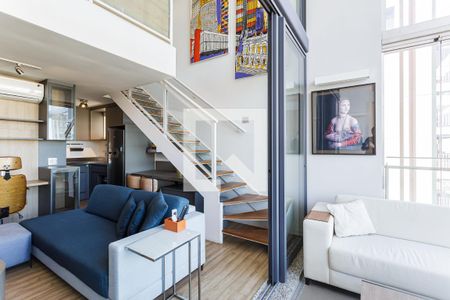 Varanda de apartamento para alugar com 1 quarto, 70m² em Itaim Bibi, São Paulo