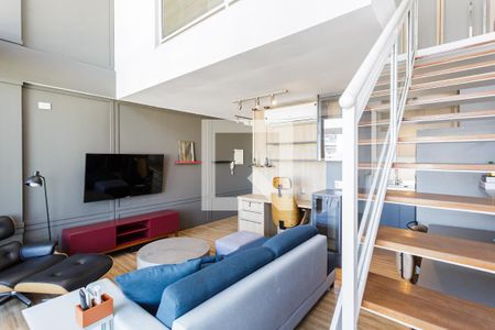 Sala de apartamento para alugar com 1 quarto, 70m² em Itaim Bibi, São Paulo