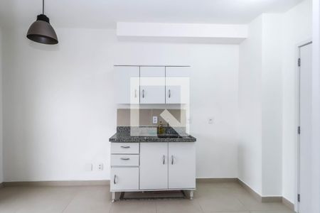 Sala e Cozinha de apartamento à venda com 1 quarto, 30m² em Liberdade, São Paulo
