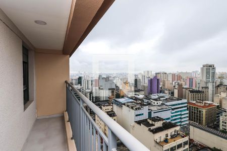 Varanda de apartamento à venda com 1 quarto, 30m² em Liberdade, São Paulo