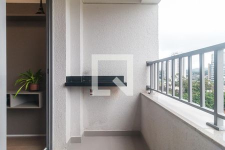 Varanda da Sala de apartamento para alugar com 2 quartos, 50m² em Vila Mogilar, Mogi das Cruzes