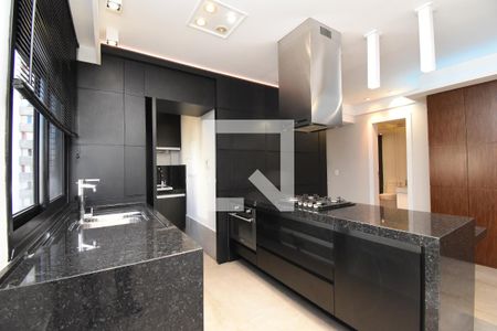 Sala/Cozinha de apartamento para alugar com 1 quarto, 87m² em Batel, Curitiba