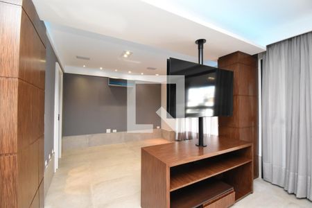 Sala/Cozinha de apartamento para alugar com 1 quarto, 87m² em Batel, Curitiba