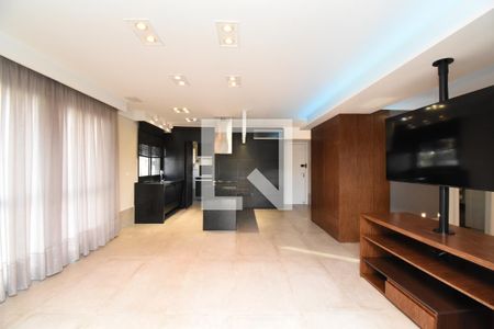 Sala/Cozinha de apartamento para alugar com 1 quarto, 87m² em Batel, Curitiba