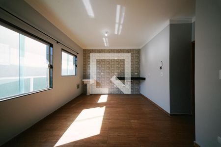 Sala/Cozinha e Área de Serviço de apartamento para alugar com 1 quarto, 35m² em Artur Alvim, São Paulo