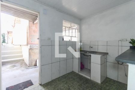 Cozinha de casa para alugar com 1 quarto, 50m² em Vila Progresso (zona Leste), São Paulo