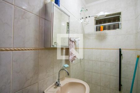 Lavabo de casa à venda com 3 quartos, 161m² em Vila Alzira, Santo André
