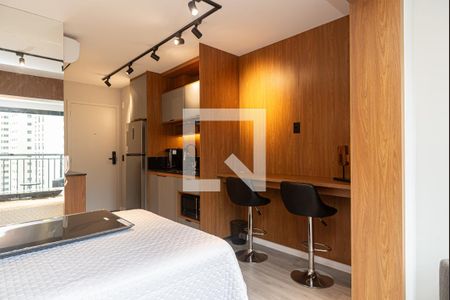 Quarto de kitnet/studio para alugar com 1 quarto, 25m² em Cidade Monções, São Paulo
