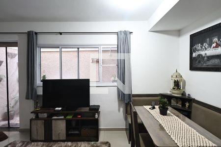 Sala de apartamento à venda com 3 quartos, 111m² em Vila Helena, Santo André