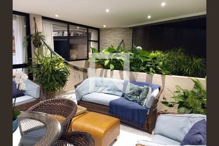 Varanda de apartamento para alugar com 3 quartos, 166m² em Barra da Tijuca, Rio de Janeiro