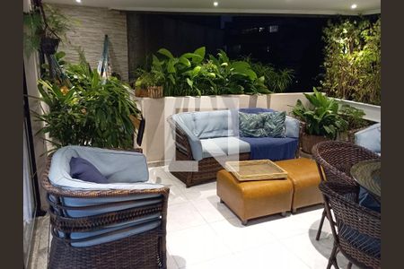 Varanda de apartamento para alugar com 3 quartos, 166m² em Barra da Tijuca, Rio de Janeiro