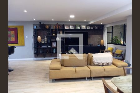 Sala de apartamento para alugar com 3 quartos, 166m² em Barra da Tijuca, Rio de Janeiro