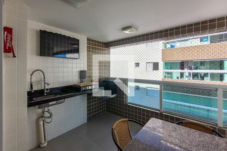 Sacada  de apartamento para alugar com 2 quartos, 68m² em Boqueirão, Praia Grande