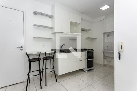 Cozinha de apartamento para alugar com 2 quartos, 33m² em Cidade Mãe do Céu, São Paulo