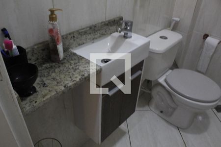 Lavabo de casa de condomínio à venda com 4 quartos, 118m² em Taquara, Rio de Janeiro
