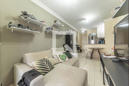 Sala de apartamento para alugar com 1 quarto, 48m² em Brooklin, São Paulo
