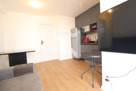 Sala de apartamento para alugar com 2 quartos, 42m² em Jardim, Santo André