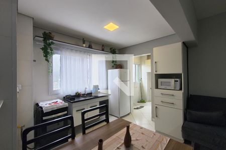 Cozinha  de apartamento para alugar com 2 quartos, 55m² em Solemar, Praia Grande