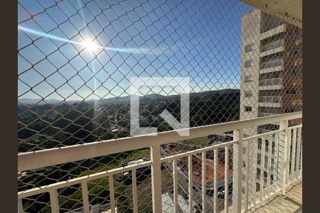 Varanda da Sala de apartamento para alugar com 2 quartos, 66m² em Empresarial 18 do Forte, Barueri