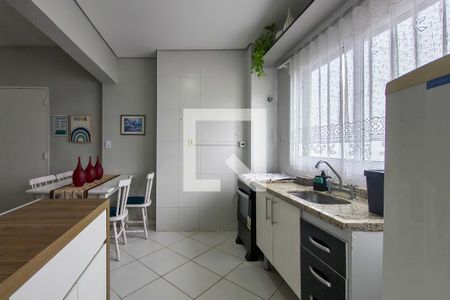 Cozinha  de apartamento para alugar com 2 quartos, 55m² em Solemar, Praia Grande