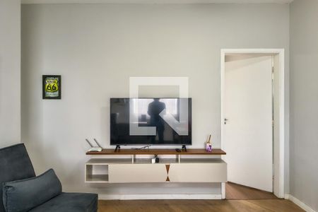 Sala de apartamento para alugar com 2 quartos, 55m² em Solemar, Praia Grande