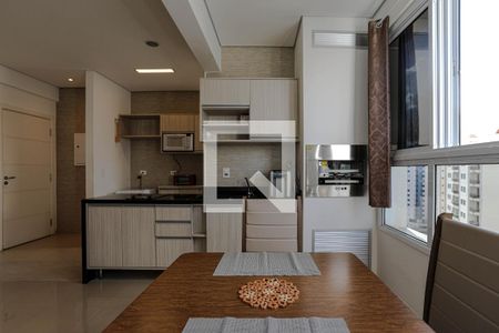 Varanda Gourmet de apartamento para alugar com 1 quarto, 43m² em Vila Mogilar, Mogi das Cruzes
