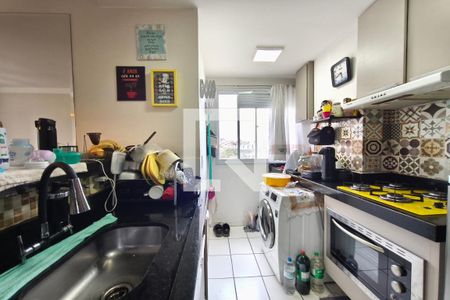 Cozinha e Área de Serviço de apartamento para alugar com 2 quartos, 54m² em Jardim do Lago Ii, Campinas