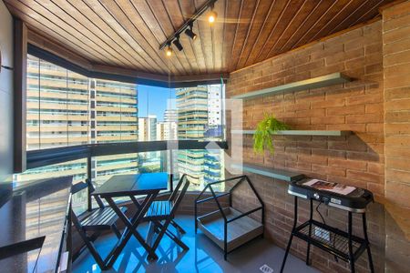 Sacada  de apartamento para alugar com 1 quarto, 60m² em Guilhermina, Praia Grande
