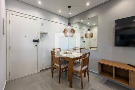 Sala de apartamento para alugar com 1 quarto, 60m² em Guilhermina, Praia Grande