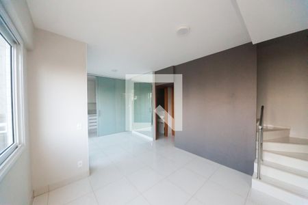 sala de apartamento à venda com 2 quartos, 77m² em Vila da Serra, Belo Horizonte
