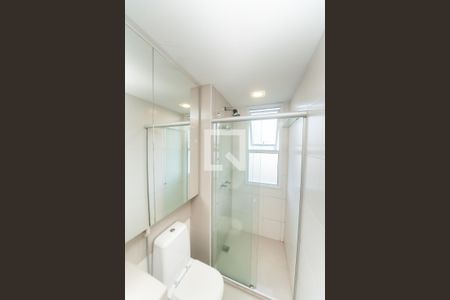 Banheiro suite 1  de apartamento à venda com 2 quartos, 77m² em Vila da Serra, Belo Horizonte