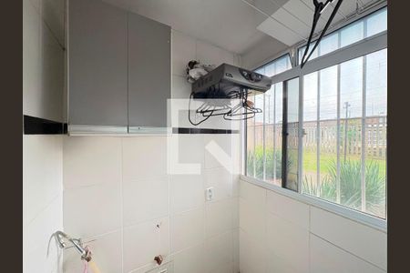 Cozinha e Área de Serviço de apartamento à venda com 1 quarto, 41m² em Mato Grande, Canoas
