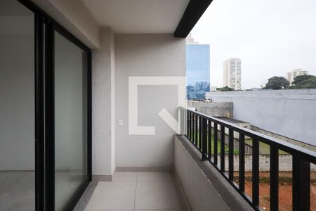Varanda de kitnet/studio à venda com 1 quarto, 22m² em Santo Amaro, São Paulo