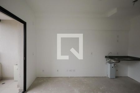 Sala - Quarto de kitnet/studio à venda com 1 quarto, 22m² em Santo Amaro, São Paulo