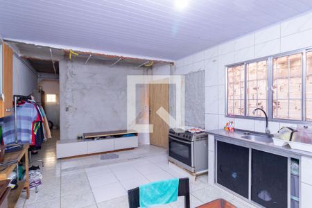 Sala/Cozinha Americana de casa para alugar com 2 quartos, 82m² em Estância Jaraguá, São Paulo